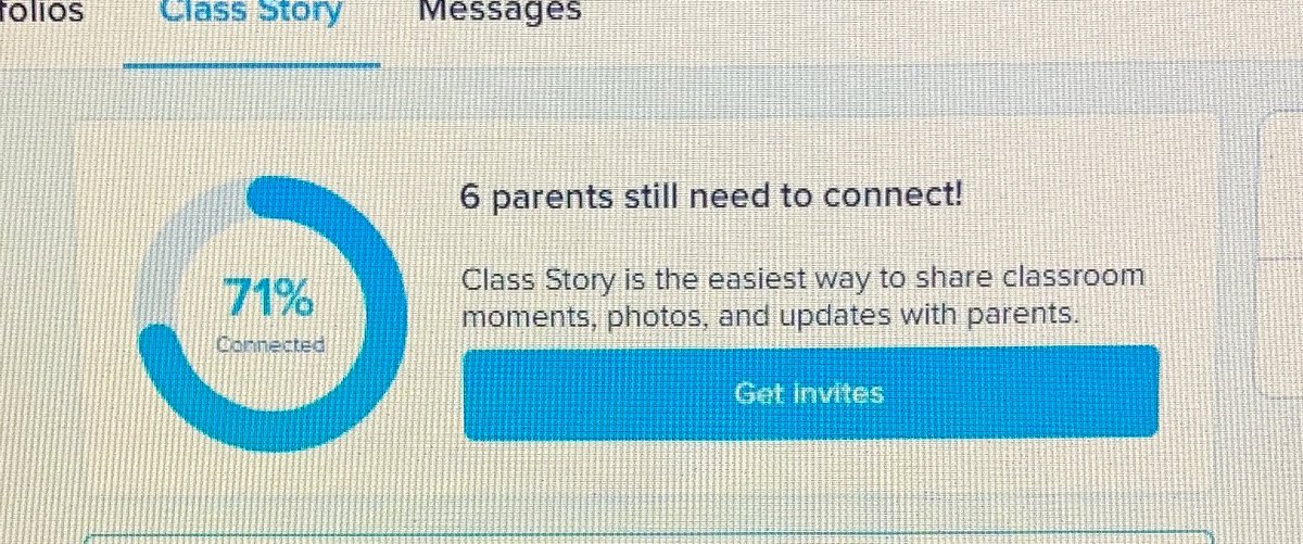 MsKnight44's tweet photo. 71% connected on @ClassDojo and it’s only the first day of school… I’d say that is pretty great!  #pwcs #jjes https://t.co/8LvCT2mNYy