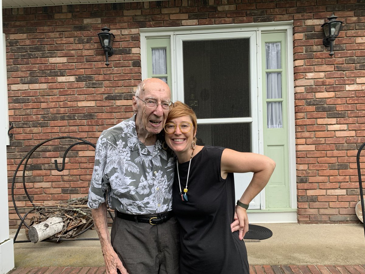 I visited my 95-year-old grandfather this weekend. Even though we’re both vaccinated and I’m working remotely, I still got a negative test before seeing him, just to be sure!!