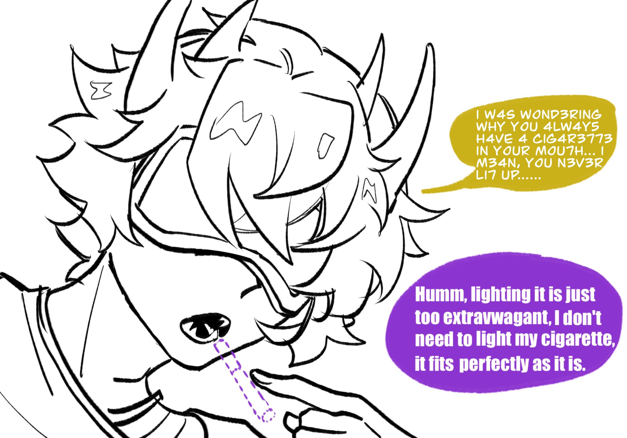 沼泽地 on X: "A story about Mituna and Cronus\