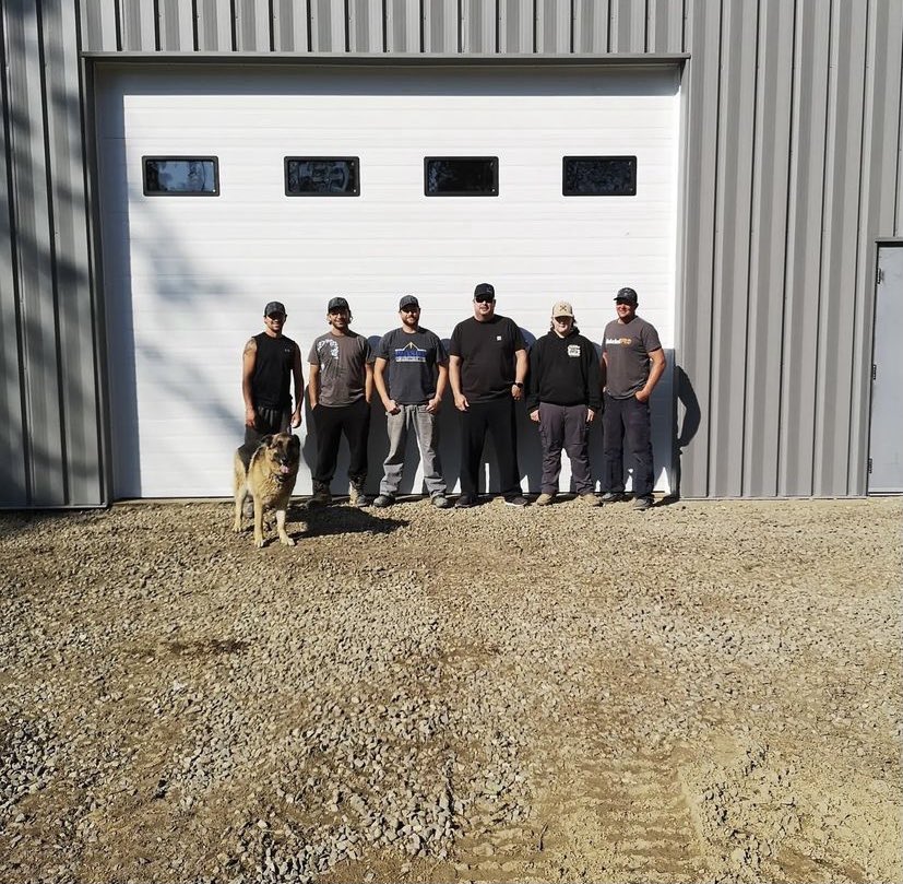 BexsonConstruct's tweet photo. We sent out a small crew and they worked their tails off at Dore River Outfitters in July to get this job done quickly! Great work boys!

Fun fact…. This location is across the lake, so this building took its voyage across during the winter months on an ice road! https://t.co/05ol6FBMNc