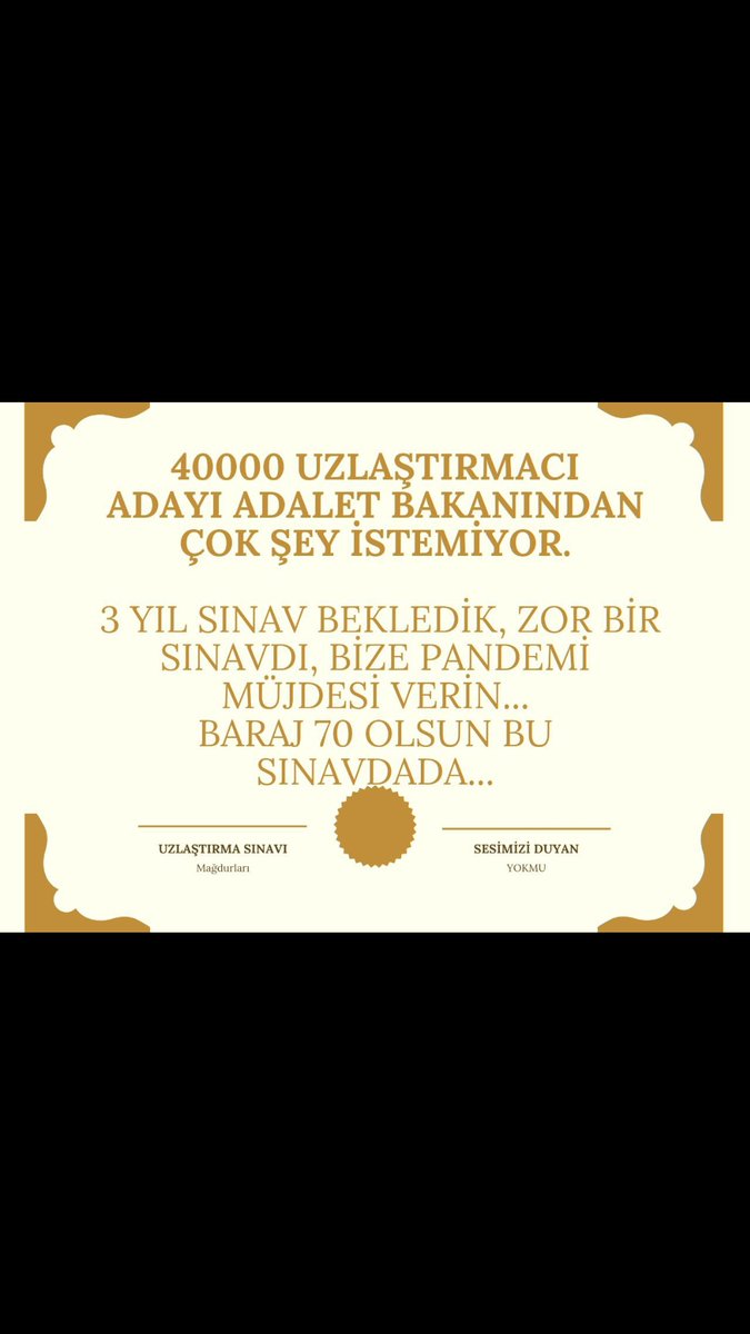 karaCANIPEK's tweet photo. @dbdevletbahceli #Uzlastırmasınavımagdurları https://t.co/G79xtoEfpo
