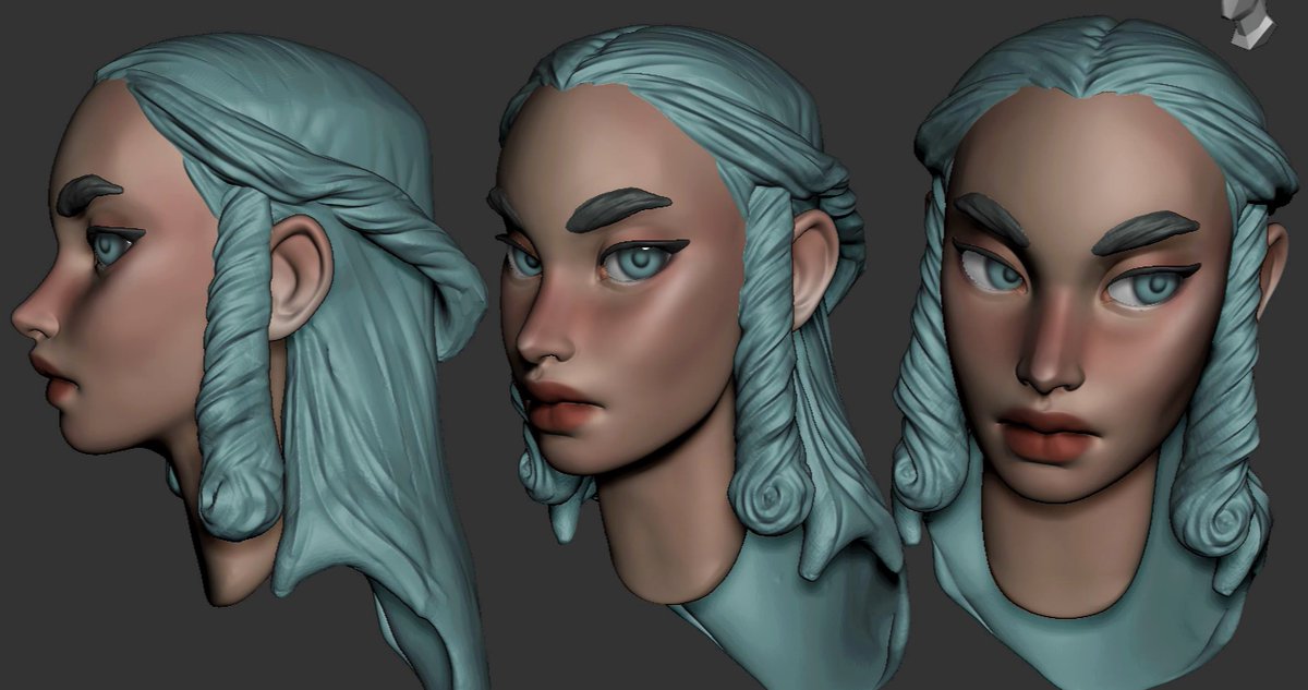 Hello again #VisibleWomen ! ❤️
I'm Diana, a 3D character artist at Respawn :) Working on Apex legends :) 💃