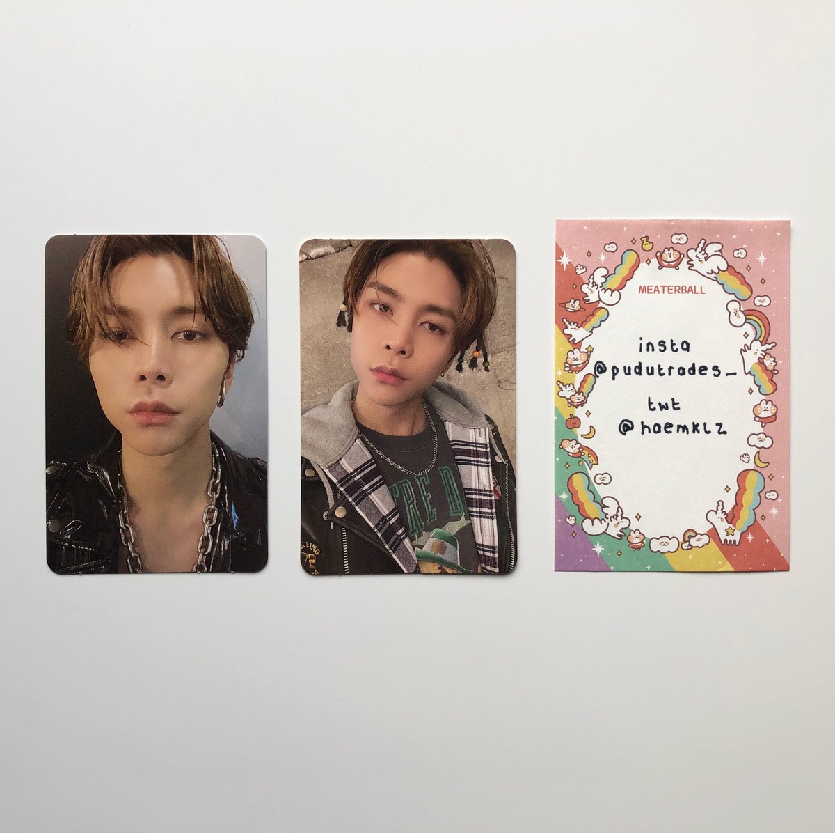 🌷wtt nct127 johnny neozone n &amp; t ver🌷

↳trade for any wl
tbz breaking dawn/thrill-ing only
no nct hf pola or access/id cards
no a.c.e siren:dawn pola/lenti

💌location:ireland
ww✅

🍄proofs in pinned🍄
insta @/pudutrades_