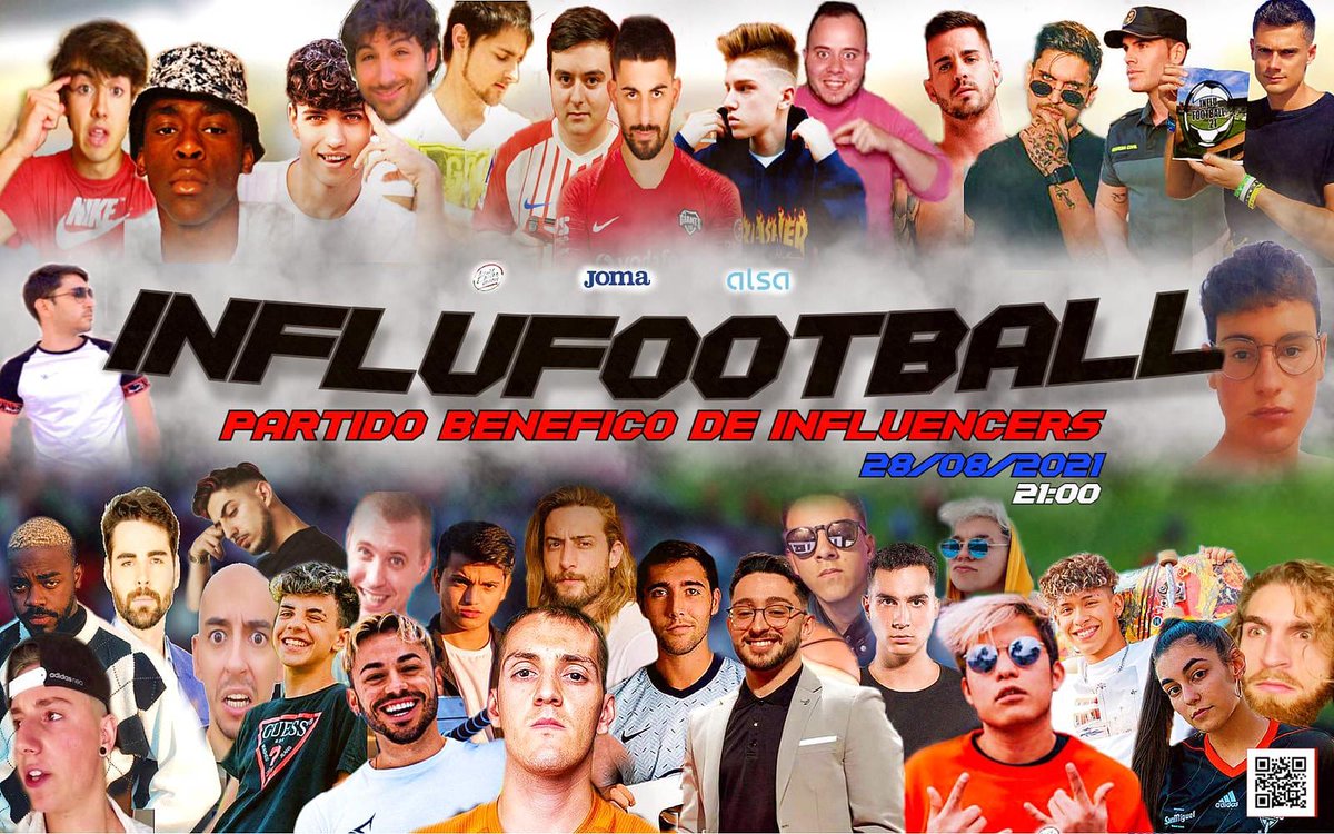 📰 PARTIDO "INFLUFOOTBALL" 

📆 Sábado 28 agosto
⏰ 21h
🏟 Salto del Caballo
👏A beneficio de @clubrealtoledo y <a href="/AFANION_/">AFANION</a>

🎟️ PÚBLICO GENERAL
Tribuna: 10€  Fondo/Grada: 6€

💳 SOCIOS
Tribuna: 7€    Fondo/Grada: 3€

🔗 Puedes comprar la entrada aquí cdtoledo.acyti.com