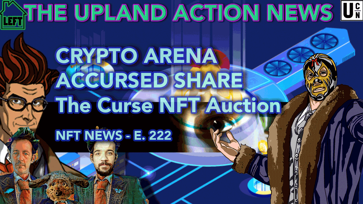 CHANCE TO WIN ETH from <a href="/accshareholder/">Acc</a>, THE CURSE NFT AUCTION!!!! PLUS WE HAVE <a href="/CryptoArenaSDEX/">CryptoArena</a>  WITH US!!!! WE HAVE A <a href="/metaforcecomics/">MetaForce Collective</a>  UPDATE!!!!! IT'S GONNA BE WILD AND EDUCATIONAL!!! THE ACTION GOES LIVE IN 45 MINUTES!!! 1PM PST youtu.be/aFitWLVQ4eI