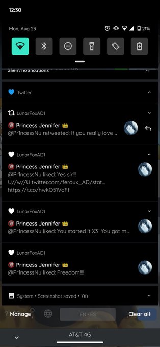 Thank you guys so much for the support, all the likes and retweets!  @Pr1ncessNu ty ^^. You're like an