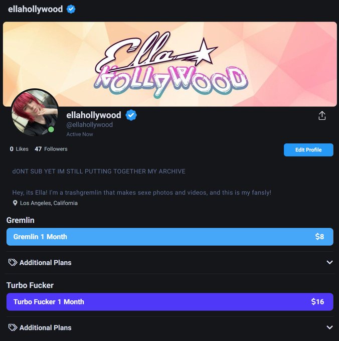 hey! yall can follow me on fansly now, content backlog getting posted this week, new content in leading