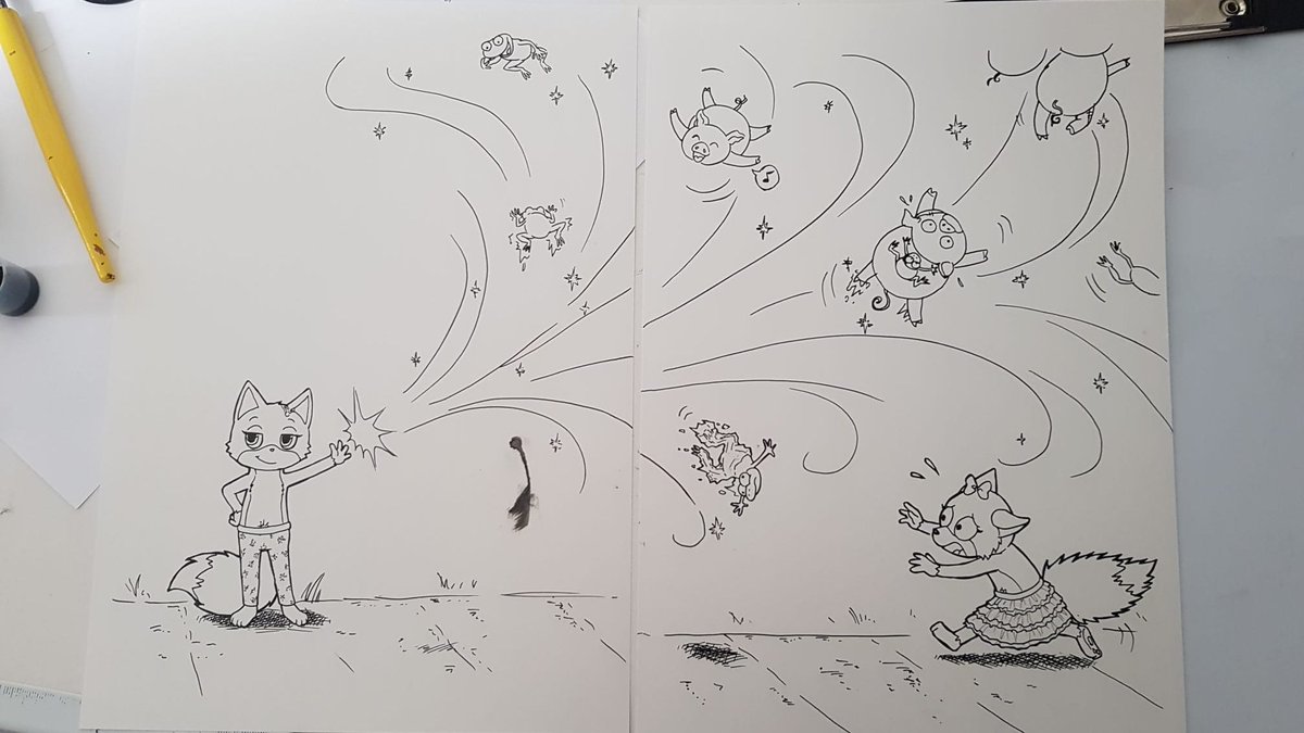 JamesDaWitt's tweet image. I personally feel there's something special about hand-drawn images... still working on the illustrations and like how they're coming along ^^#kidsbooks