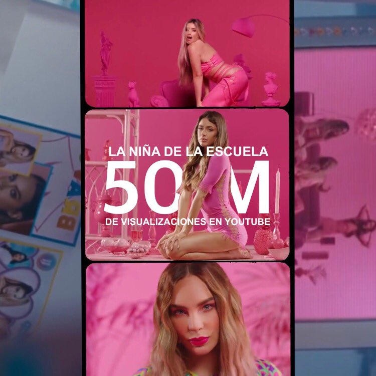 ¡La niña de la escuela llega a 50M de visualizaciones en YouTube! ✨💞✨ felicidades niñas <a href="/lolaindigomusic/">lola indigo | info oficial</a>, <a href="/TiniStoessel/">tini</a> y <a href="/belindapop/">Belinda</a> 🤩 youtu.be/0jNg2lG2dQg