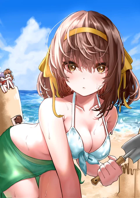SOS団で海! 