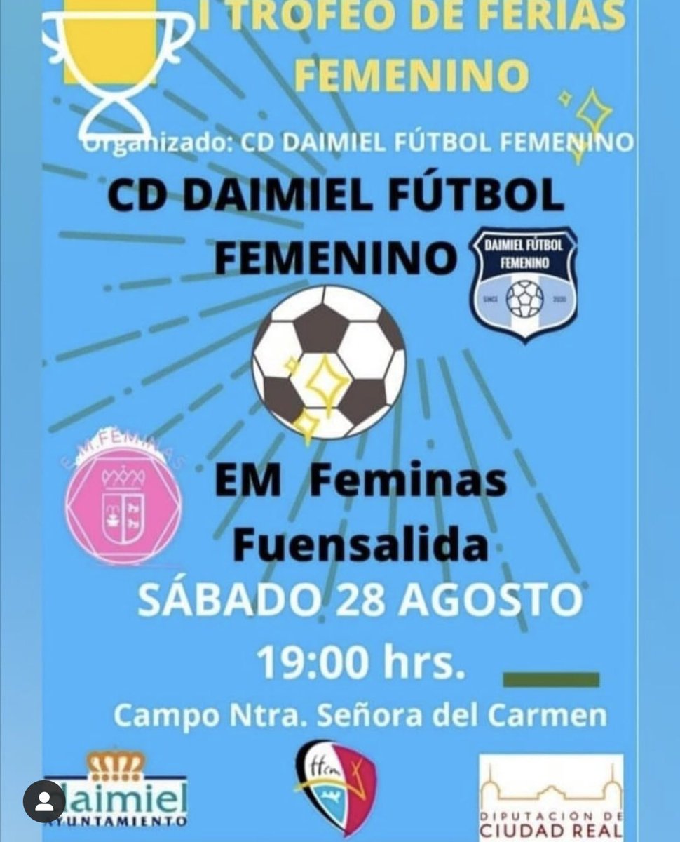 Primer partido de preparación #comenzamos #partidodepreparacion #torneo <a href="/DaimielFemenino/">C. D. Daimiel Fútbol Femenino</a>