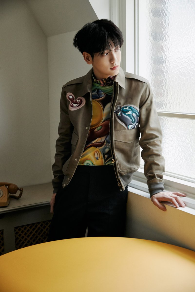 papermagazine's tweet photo. There's Nothing Holding TXT's #SOOBIN Back https://t.co/PwxHYJWOQ1 https://t.co/KHqRW06OMm