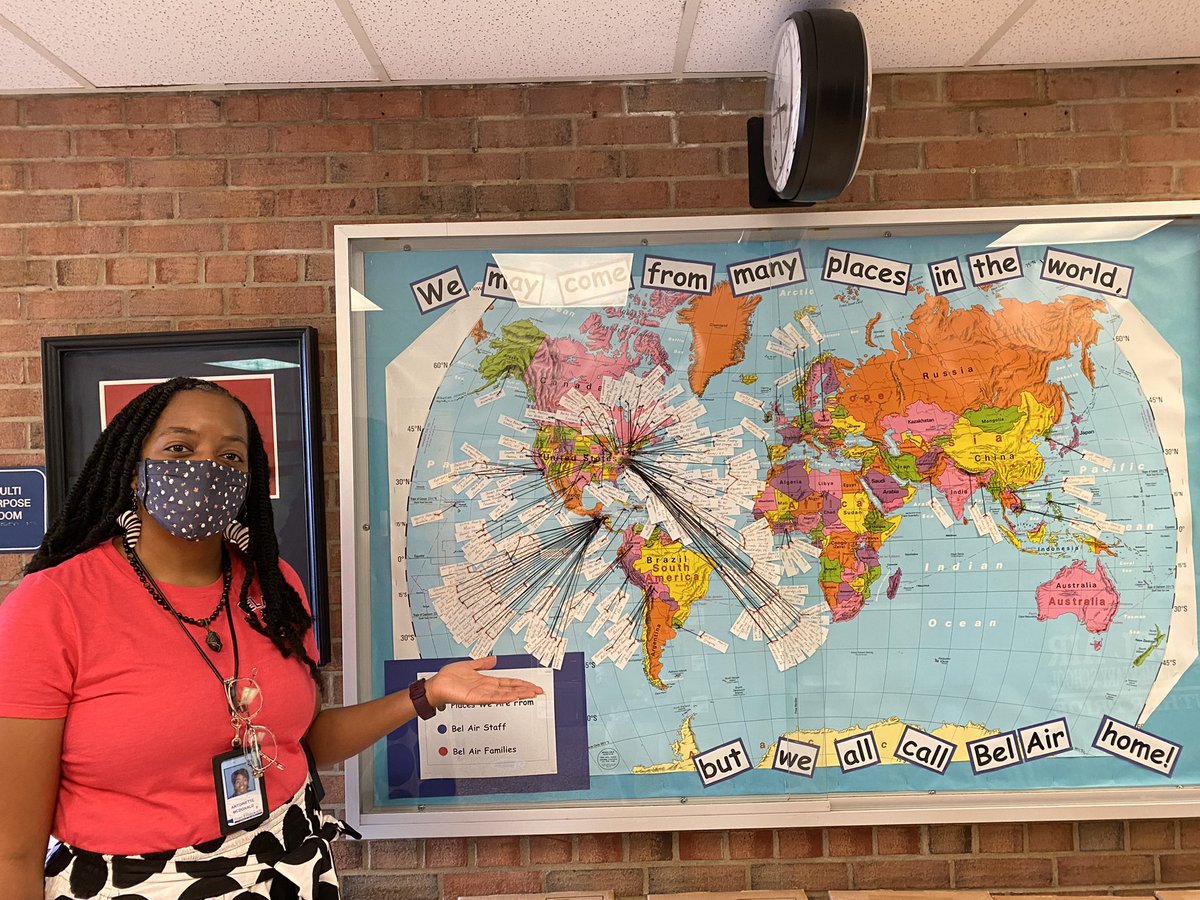 Cassata_PWCS's tweet photo. Amazing first day underway at @Bel_Air_ES! Truly a global community. Great work @AntoinetteJ1920 and Bel Air staff! @PWCSNews https://t.co/S1AVoiQThV