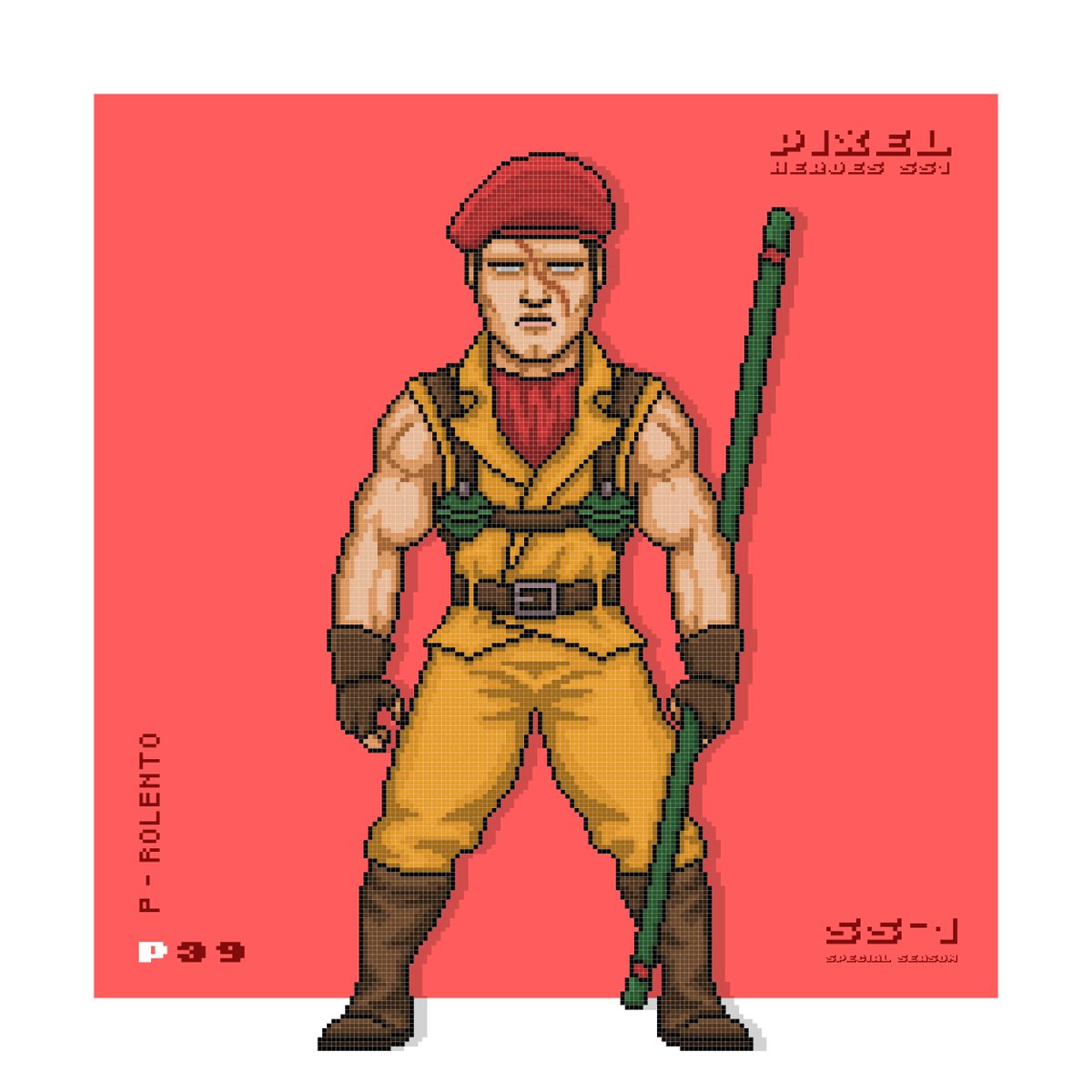 _pixelheroes's tweet photo. Snapshot for set-holders will be taken this Friday. Until then you have still time to complete your set of Season One and get one of 44 original and licensed streetfighters airdropped. https://t.co/89HDrdmGcS