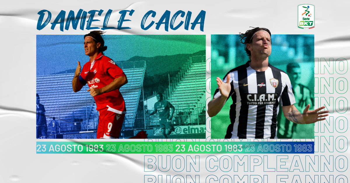 Lega_B's tweet photo. 134 gol nel nostro campionato per Bomber Daniele #Cacia ⚽
Auguri al secondo miglior marcatore della storia della #SerieBKT 🎂
In quanti hanno esultato per i suoi gol? 💯 https://t.co/yuHeq1zlPv