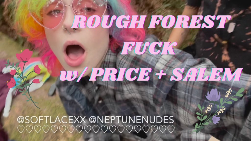 softlacexx's tweet photo. ✨NEW VIDEO✨

While I work on getting my PocketStars verified and everything moved over, I uploaded this new video of @neptunenudes fucking me in the forest on my MV!!! 

♡ Link + Free Preview below! ♡ https://t.co/3QiwETRXHA