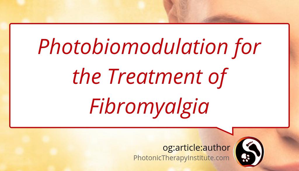 Photobiomodulation for the Treatment of Fibromyalgia bit.ly/2HDTtdz

#Fibromyalgia #LightTherapy #LLLT #Photobiomodulation