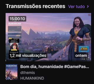dthemis's tweet photo. Que maratona gostosa! Humankind tem sido uma viciante viagem pela história desde os tempos de Civilization. 

E pensar q acabou de sair, e já tá lá todinho no #GamePass (PC) ...😻 @humankindgame @xbox_pt https://t.co/SJh3zBnhxb