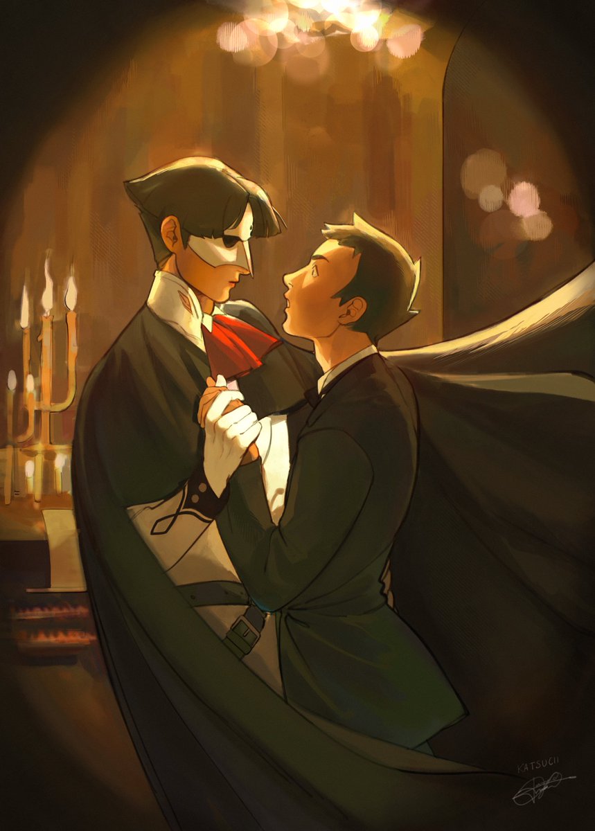 katsucii's tweet photo. [TGAA / DGS SPOILERS, asoryuu]
.
.
.
the phantom #TheGreatAceAttorney #大逆転裁判 https://t.co/3W7mFX0WyM