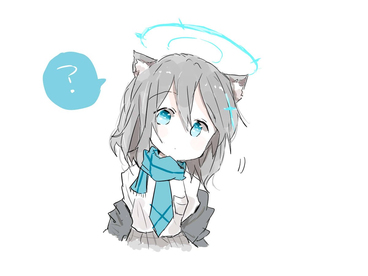 砂狼シロコ(ブルアカ) 「シロコ 」|sakiのイラスト