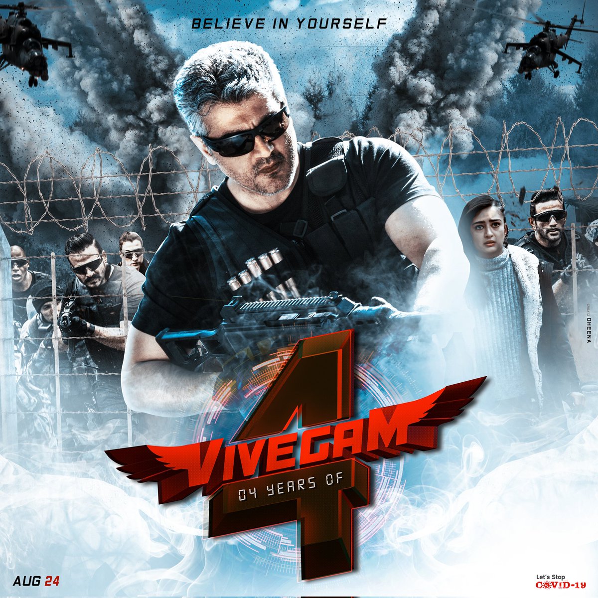PralithaAK's tweet photo. Let's set a new Record in Kollywood cinema 😎💥.

BelieveInYourself

#4YrsOfValiantVIVEGAM #Valimai https://t.co/qCjVzC2BfC