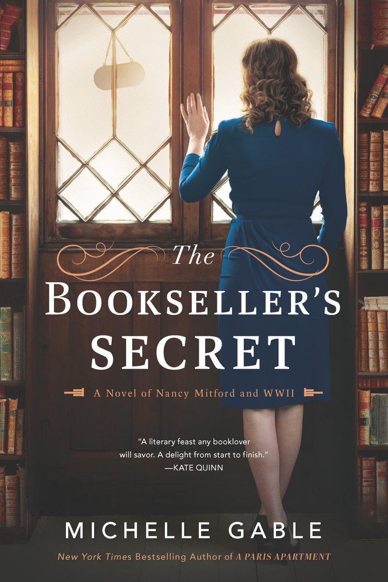 BookishJottings's tweet photo. A beautifully written tale featuring #NancyMitford, @BookishJottings reviews THE BOOKSELLER'S SECRET by @MGableWriter published by @GraydonHouse @HarlequinBooks here: https://t.co/P14dAgulsz #historicalfiction #dualnarrative https://t.co/mQyUn3FH5d