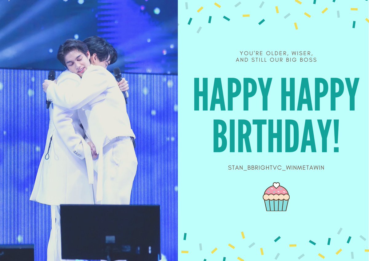 Your devotion to BrightWin and to the fans who love and encourage them is unfathomable.

To our Big Boss / Big Brother @stan_bbrightvc_winmetawin

Happy Happy Birthday, may all the desires of your heart be granted. 🎉🎂🥳