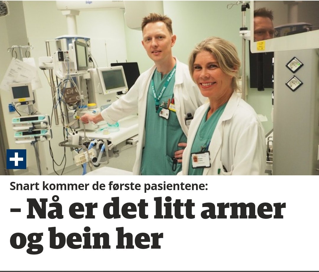 Håper de får inn resterende kroppsdeler til åpningen👍