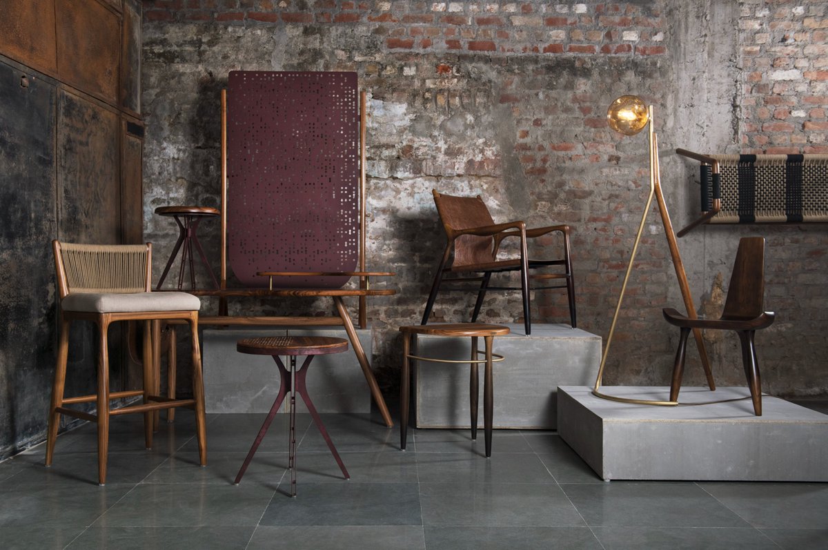 NitcoLtd's tweet photo. #NativeConnectXNITCO with #VritimaWadhwa, Designer and Founder - Project 810 Studio. #Project810 believes in combining local resources and quality craftsmanship to create distinct experiences. Swipe through to see their exquisite furniture pieces and other recent projects! https://t.co/dPPRBWpRcN