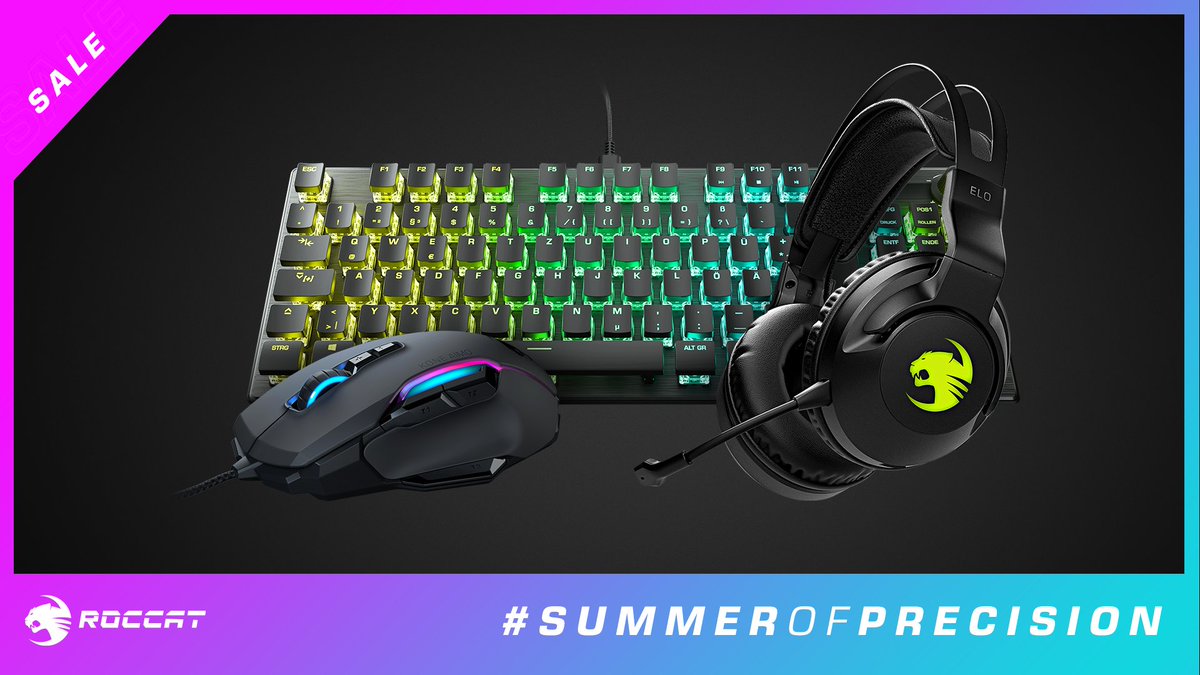 Roccat The Summerofprecision Sale Has Also Come To France These Products Are Now On Sale Vulcan 121 Vulcan 122 Vulcan Pro Vulcan Tkl Pro
