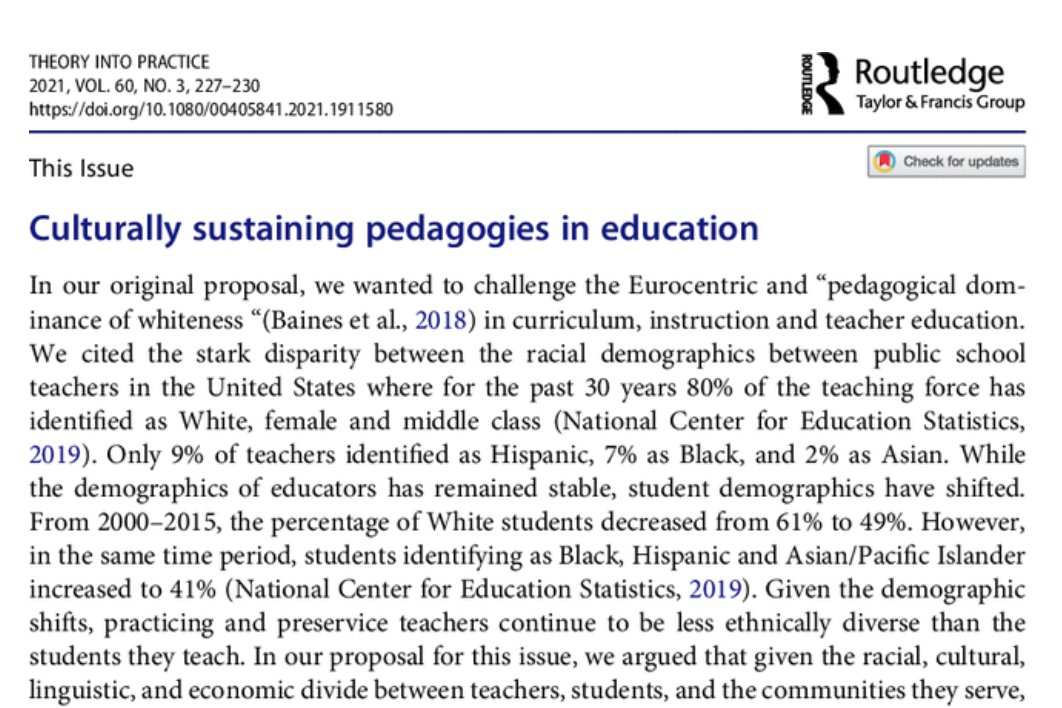 Theory into Practice tweet media