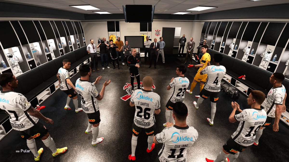TudodePES's tweet photo. PES 2021 - VESTIARIOS REAIS PARA CLUBES NO MODO MASTER LIGA E RUMO ESTRELATO - PATCH MARFUT 4.4
Vídeo Completo: https://t.co/7vvSJwSAJZ
#PatchMarfut #PES2021 #eFootball https://t.co/ZZsOnfg9NN