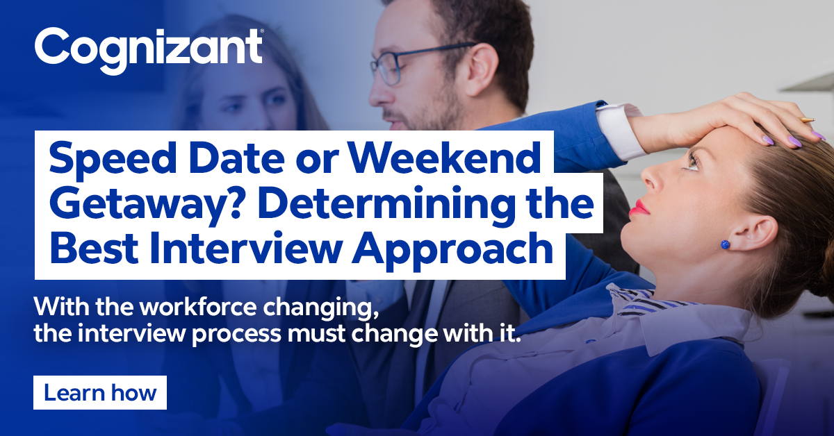 75% of the global workforce will be Gen Y &amp; Gen Z in 10 years. It will trigger a redesign of the interview process. Learn how: cogniz.at/3sDxkQq #FutureofWork