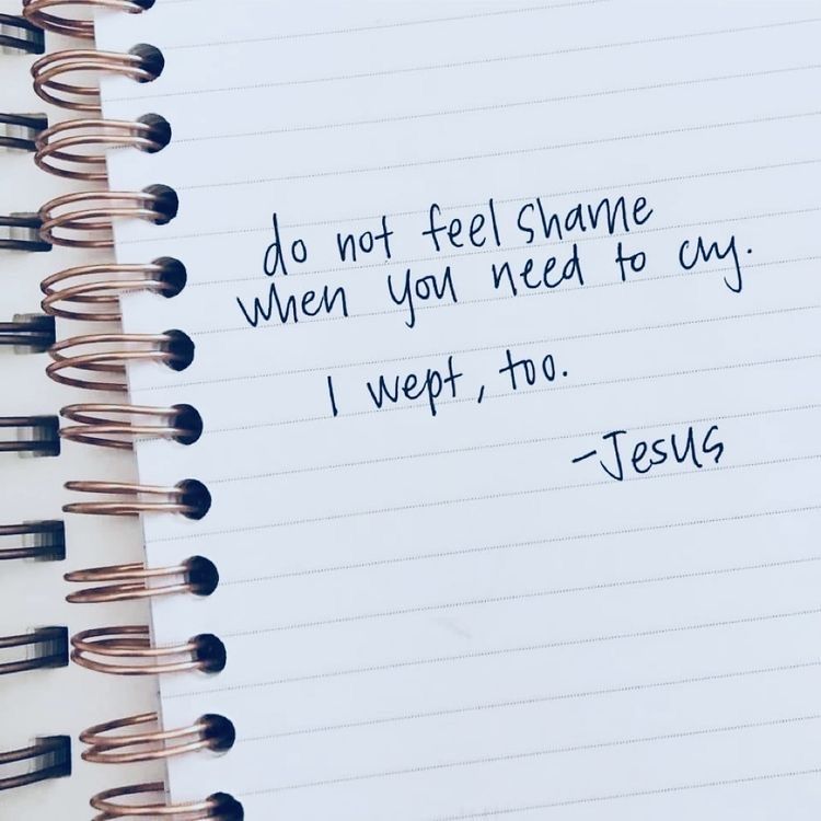 livechristian1's tweet photo. God gave us emotions for a reason. Let it out. It’s ok. https://t.co/mnMFue982f