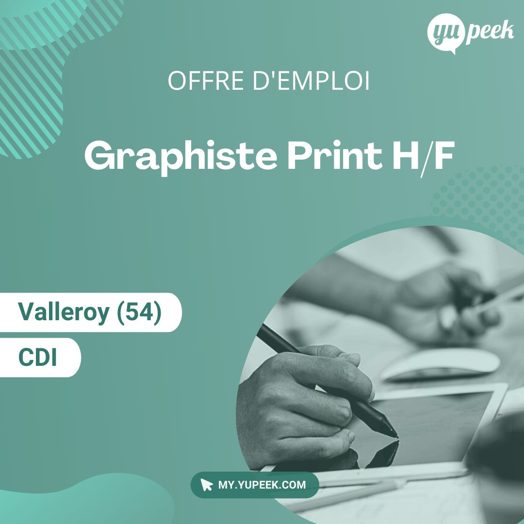 En recherche d'un #CDI, en tant que #Graphiste Print ?

Tu es une créatif(ve) et innovant(e) ?
Tu maîtrises la suite Adobe ?

Alors rejoins le groupe <a href="/Chaussea/">CHAUSSEA</a> 👞 !

🖱 Pour postuler : my.yupeek.com/offres/763844/

#recrutement #jobalert #icicarecrute #graphisme #offredemploi