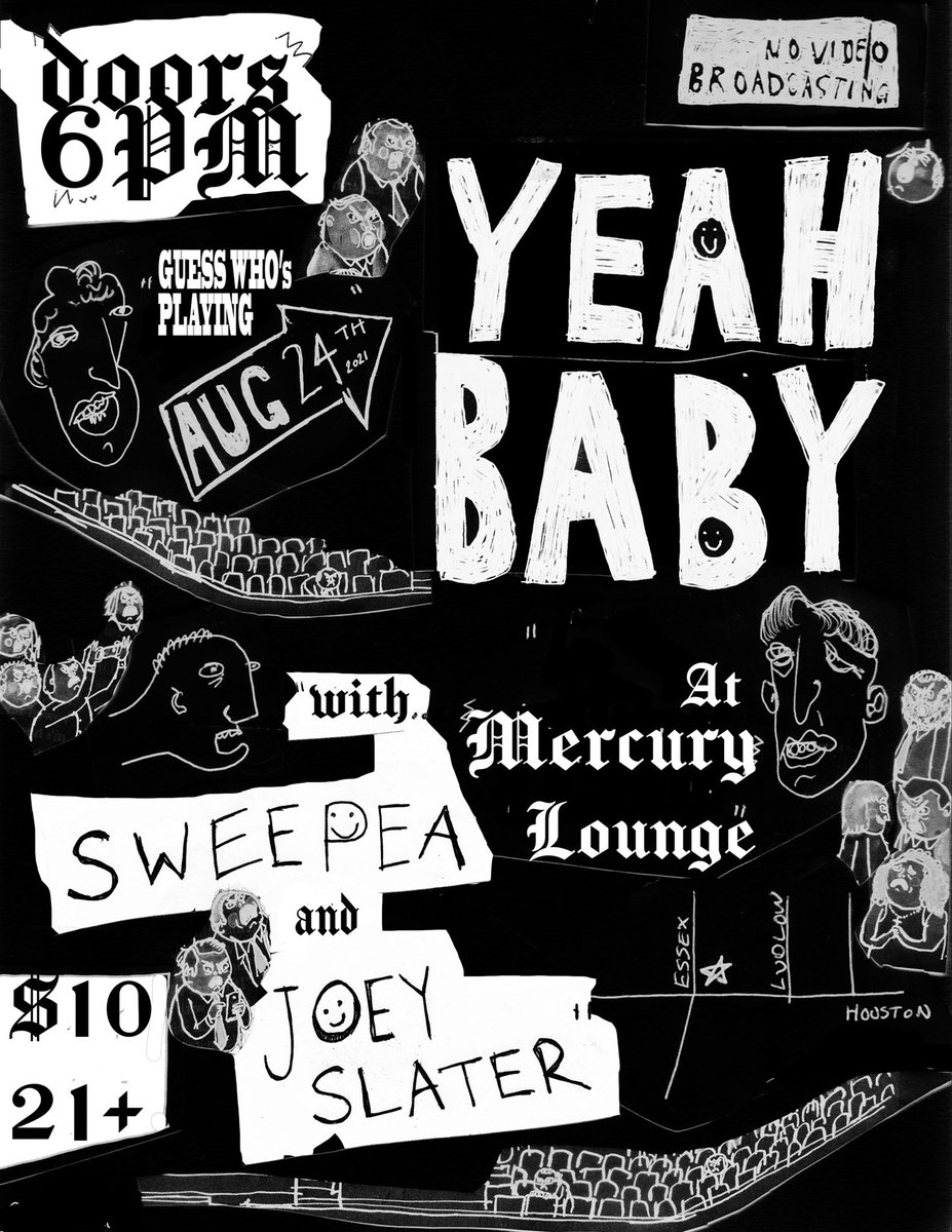 TOMORROW at <a href="/MercuryLoungeNY/">Mercury Lounge</a> - our first show back in almost 2 years! Come hang out with us. Ticket link in bio. 6 PM doors, must show proof of vaccination at door.