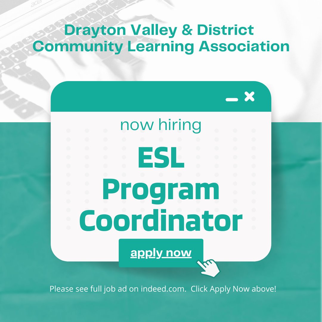DVCommLearning's tweet image. We have an exciting role opening on our team! Head to indeedhi.re/3j6vvbl to view the full job details.  We will only respond to candidates who submit full resume and cover letter through indeed.com, no messages or phone calls please.  
#dvdcla #adultlearning