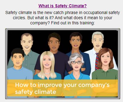 ApproachMS's tweet photo. What is Safety Climate?

Safety climate is the new catch phrase in occupational safety circles. But what is it? And what does it mean to your company? Find out in this training: https://t.co/FtuGZ1HfAi 
#KeepTruckingSafe https://t.co/OR6BfCkYN1