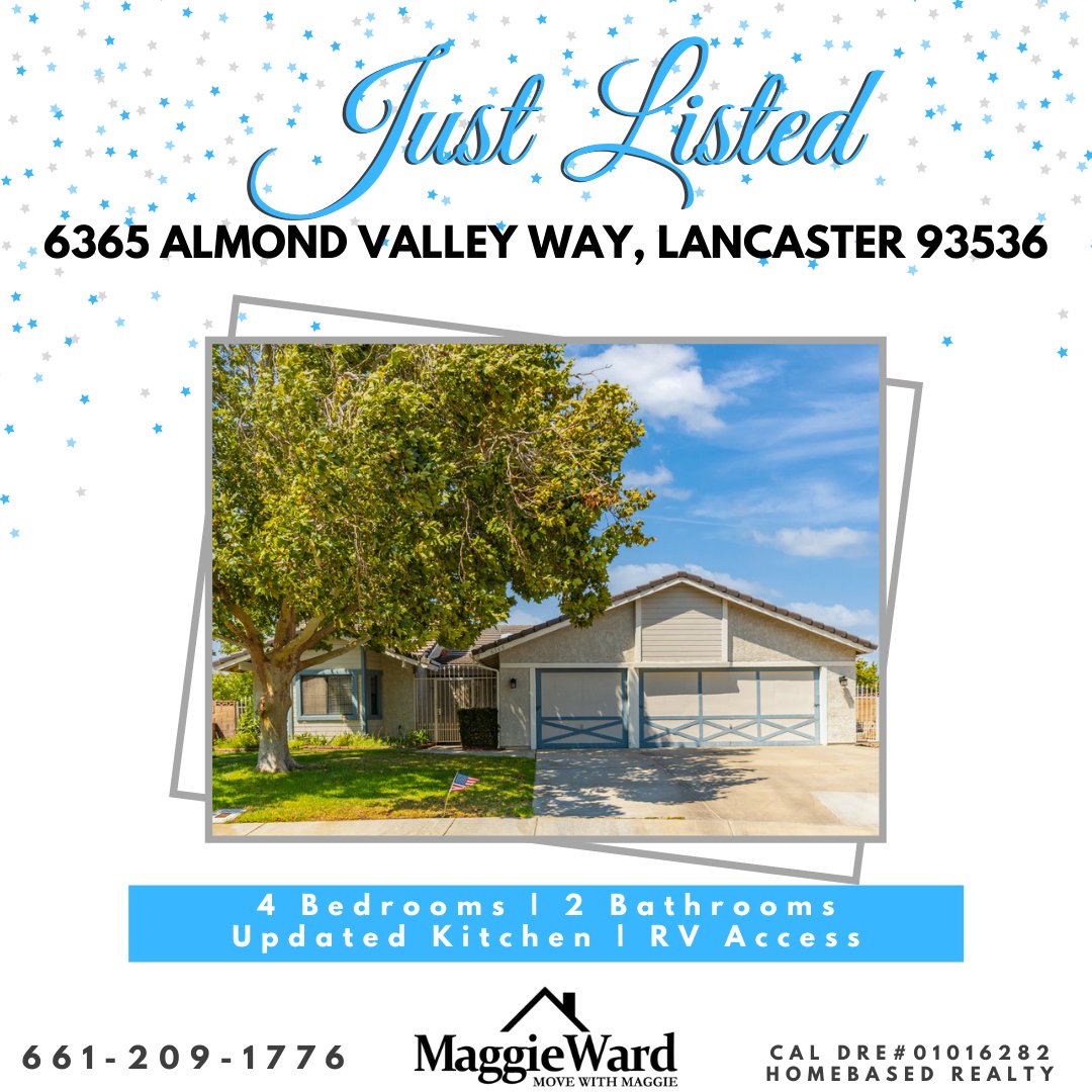 WardRealtor's tweet image. Beautiful QH home with updates throughout and within walking distance to QHHS! 4 bedrooms, 2 bathroom, RV parking...Contact me to schedule your showing 
📲 661-209-1776
bit.ly/3D9tQKc
#JustListed #MoveWithMaggie #MaggieWAardRealtor #HomeBasedRealty #YourAVHomeValues