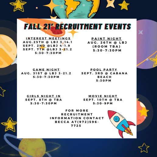 ‼️The hunt for ✨Sigma Class✨ has started! Come out and see us before we go back to Planet Lambda Xi 🛸🪐💗‼️

#rushLxid #txst #recruitment #lambdaxidelta