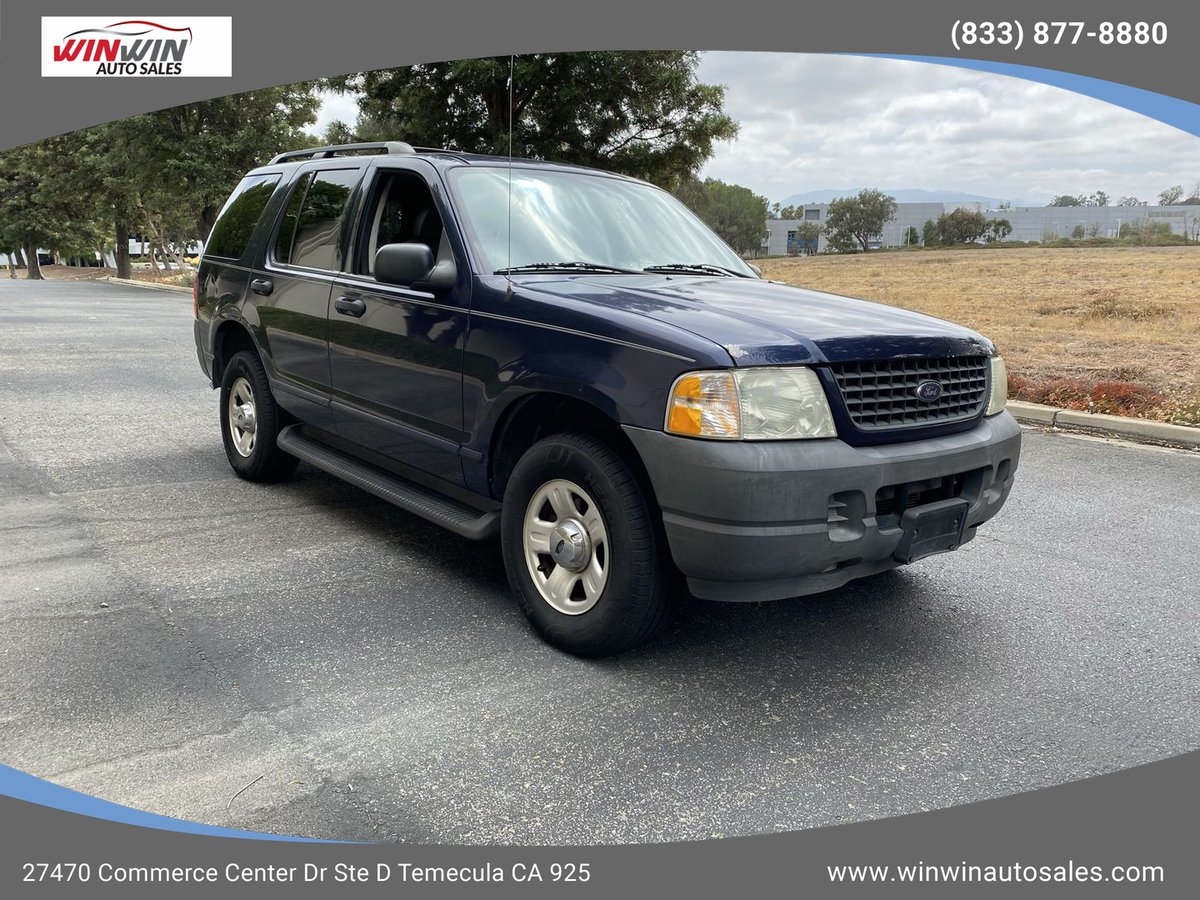 WinWinAutoSales's tweet image. Pre Owned 2003 FORD EXPLORER - $4,500

FOR INQUIRIES CALL 📲 (833) 877-8880
For more information and images, visit: winwinautosales.com/inventory/ford…

#ford #forexplorer #forsale #preownedcars #usedcars #temecula #murrieta #car #auto #carforsale #autoforsale #sale #luxurycar