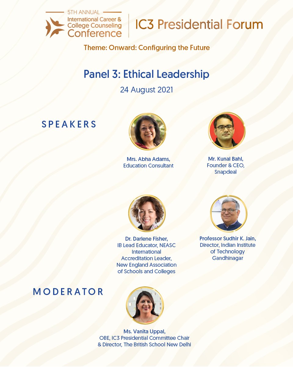 ic3movement's tweet image. We look forward to the IC3 Presidential Forum tomorrow! Panel 3 for the day will be on the topic of "Ethical Leadership".

#PresidentialForum #EliteEvents #5thAC #PreConference #Hybrid