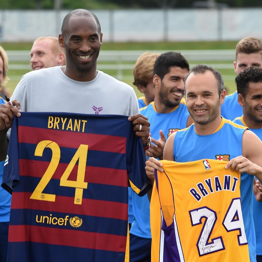 Happy Birthday to lifelong soccer fan, Kobe Bryant   