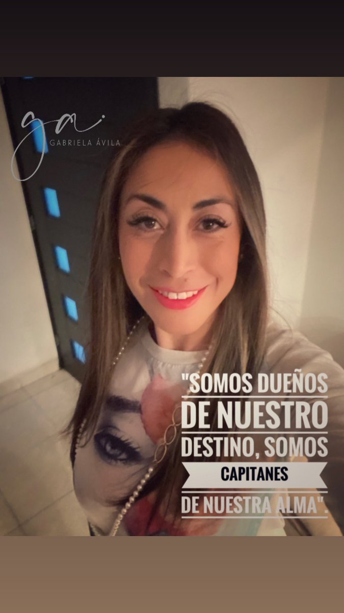gabyavilaSLP's tweet photo. "Somos dueños de nuestro destino, somos capitanes de nuestra alma". 🦋 ✨ #lifecoach #GabrielaÁvila https://t.co/A51YxybxDq