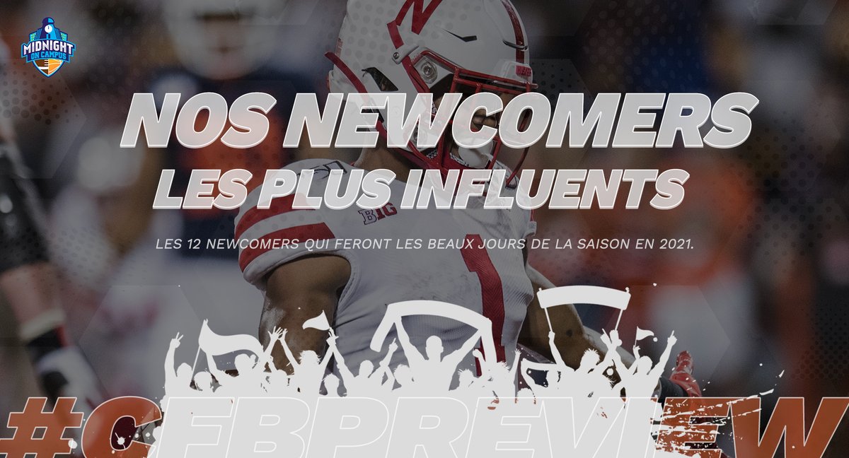 MidnightCampus's tweet photo. 🏈 #CFBPreview, by @AloisVanish (3/6) 🏈

Freshmen, sophomores ou récents transferts, les “newcomers” sont devenus un facteur majeur d’une équipe. Lesquels influenceront la saison de football ?

Nos 12 meilleurs newcomers en 2021.

DÉTAILS ▶️ https://t.co/V9fuBFJOZc #CFB https://t.co/zBkNYsmJkU