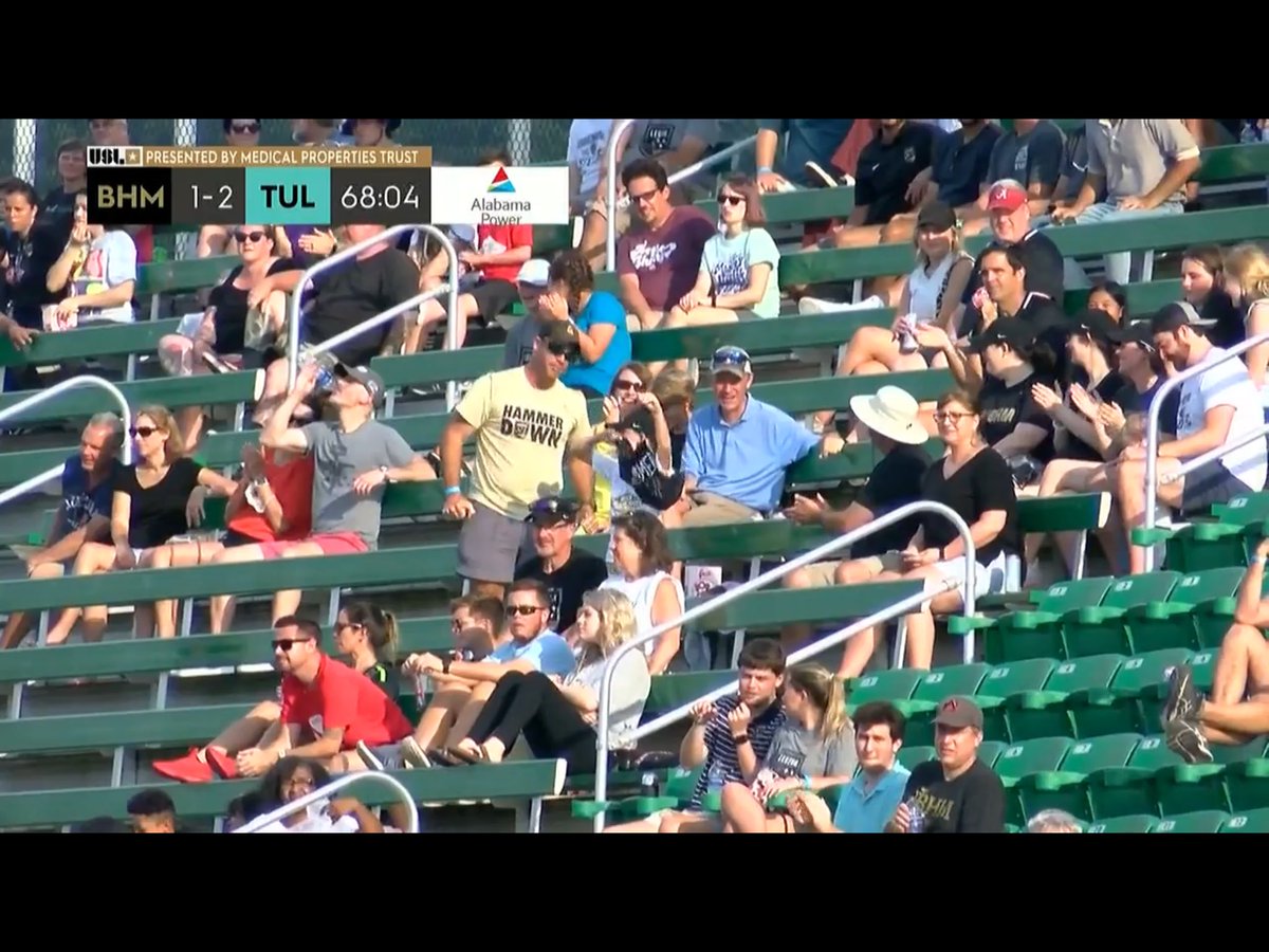 ColeBensinger's tweet photo. Sometimes when you go to the @bhmlegion match, you get caught on camera reenacting the header from @Flemmo_77. It’s true the camera adds 20 lbs. #HammerDown #Sec103 #Seasonticketholders https://t.co/0PZwfAFhlZ