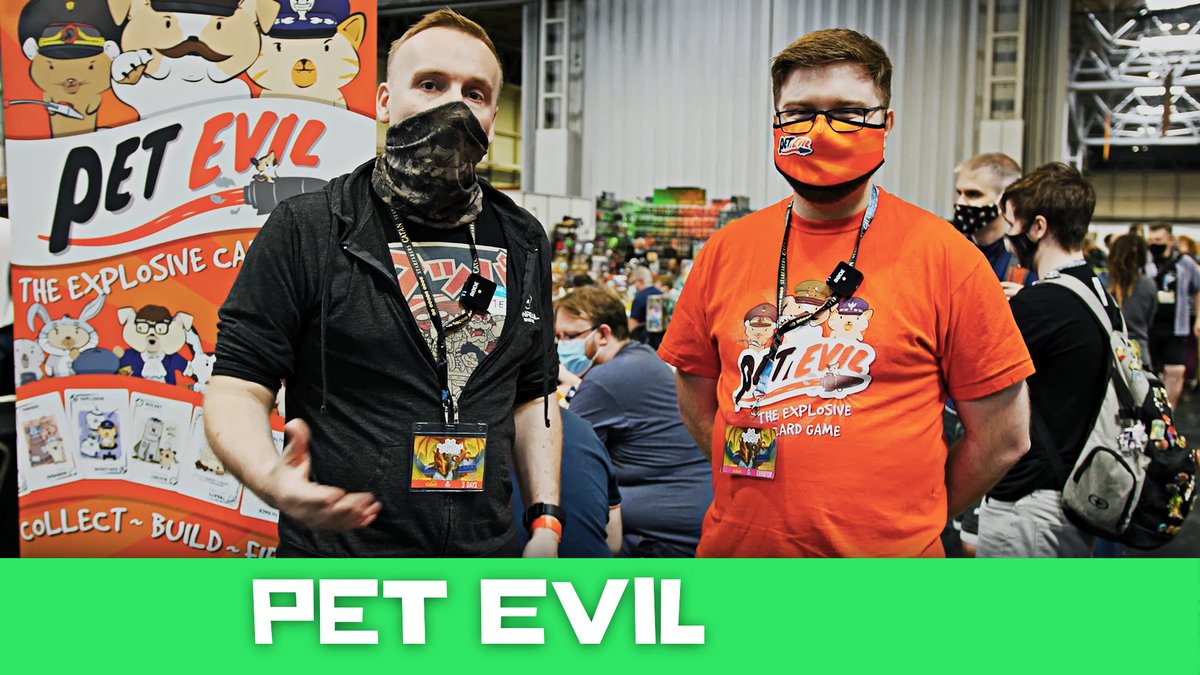 AllMaverickNews's tweet photo. We had a great time interviewing @PetEVILgame's Joe Liano about his explosive new card game at @UKGamesExpo! 🐱💥   

Watch full video ▶️ https://t.co/FuqXtAM956

#petevil #ukgamesexpo #boardgames https://t.co/Yjdti3Vh9Y