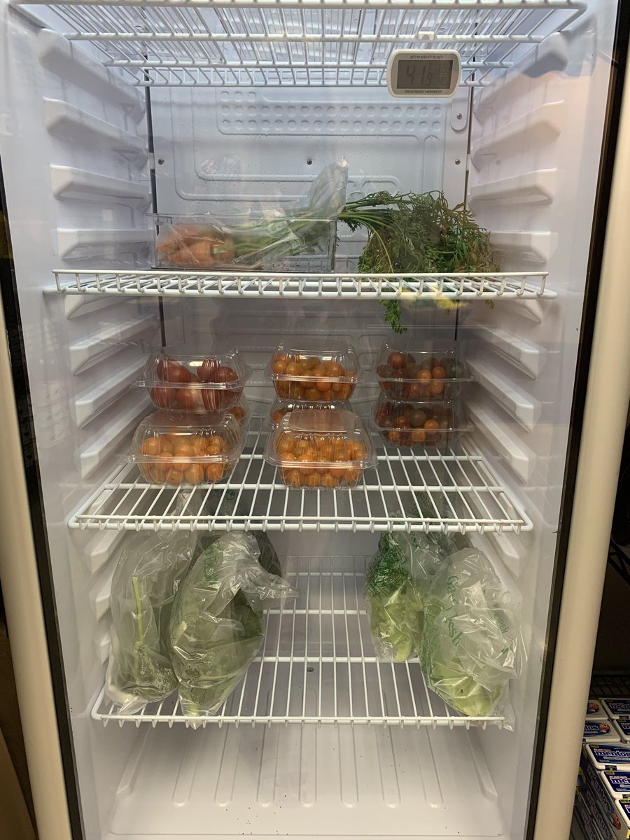 shyratedesco71's tweet photo. Fresh this week at the Ivy Tech Lawrenceburg Food for Thought pantry: tomatoes, peppers, squash, cucumber, carrots, basil, greens donated from the ARCC tower garden and green beans donated from Turtleridge Farms.  Also, nutritional info and recipes from Purdue Extension FoodLink! https://t.co/FGmZerO37S