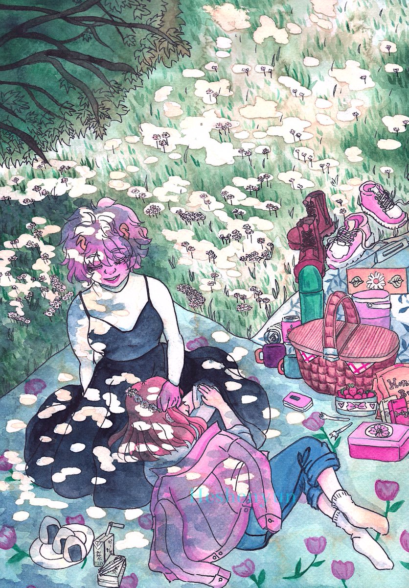 heshenyun's tweet photo. Heya, #VisibleWomen!
The name's Sam, I'm a Chinese/German mixed media artist!
I love drawing art with a calming feeling and have a love for bluish colours.
Currently I'm preparing a portfolio!

🌼 https://t.co/Iil6J9uHpt
🌼 https://t.co/q1VfDILIvD

#ArtistsOnTwitter #Illustration https://t.co/Z9zusQ922P