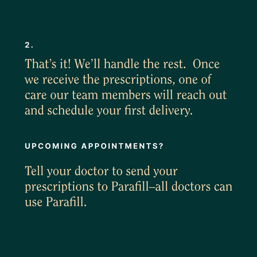 parafillrx's tweet photo. Take 15 seconds to switch to Parafill, and never wait at a pharmacy again! #deliverypharmacy #contactfreedelivery #clevelandohio https://t.co/QsBInsjbHV